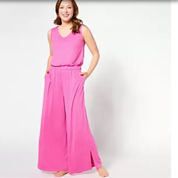 BUMBLEBELLA BY JILL MARTIN DREAMY JERSEY JUMPSUIT SIZE XL - Picture 1 of 6